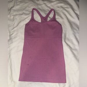 Lululemon Ebb to Street Purple Racerback Tank Top